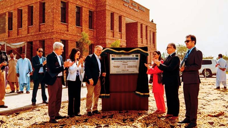 US Envoy Inaugurates 100th School Constructed With USAID Assistance In Sindh