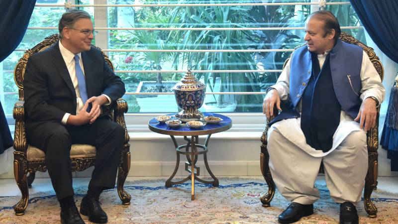 PML-N Supremo Nawaz Sharif, US Ambassador Discuss Election Preparations, Bilateral Ties