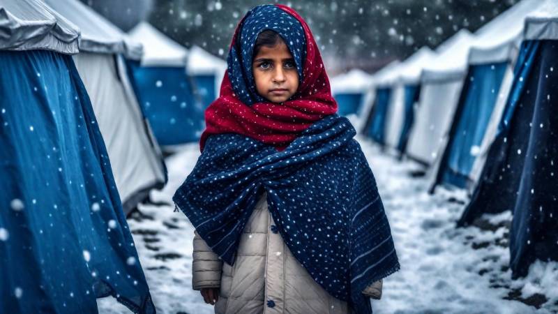 EXCLUSIVE: Afghan Refugees Brace For Harsh Winter