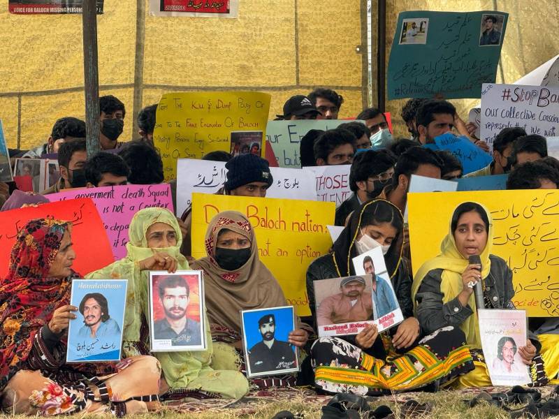 Baloch Families Cry For Justice In Islamabad