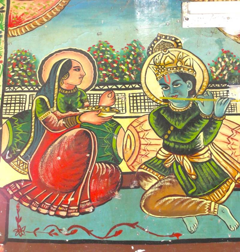 Paintings Of Shikarpur’s Sant Balakram Ji Marhi