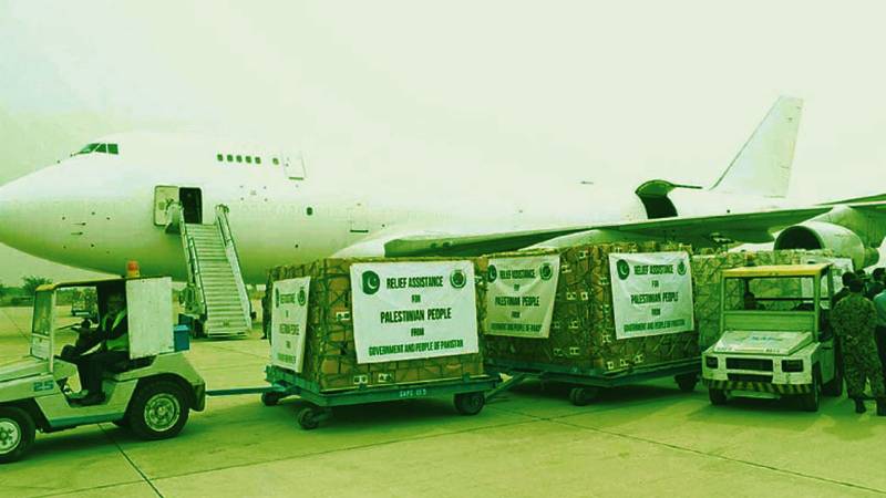 Pakistan Sends Second Humanitarian Aid Package For Gazans