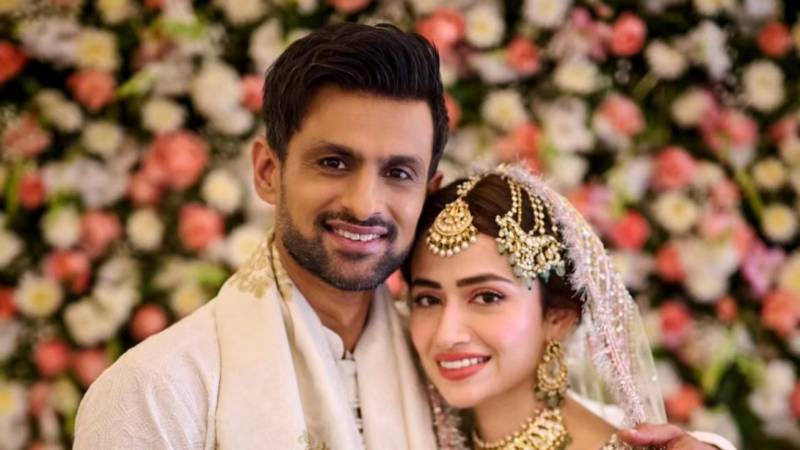 Former National Cricket Team Captain Shoaib Malik Ties The Knot With Actor Sana Javed