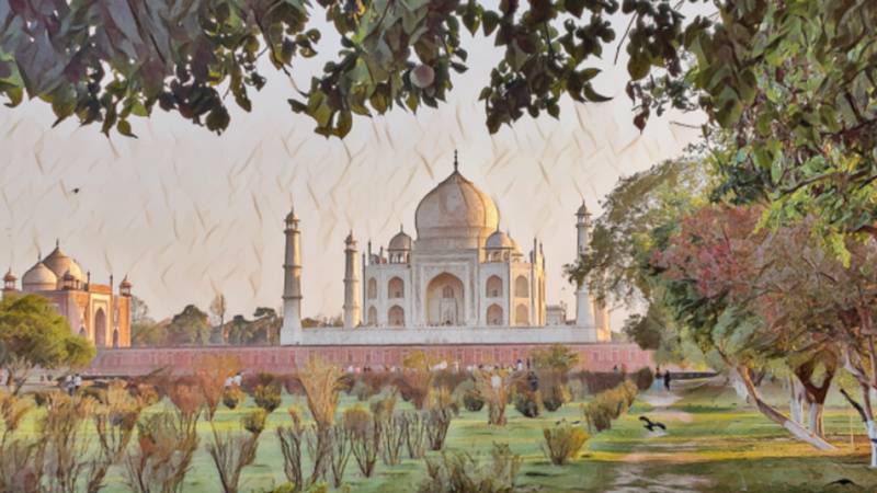 Restoring The Lost Garden Of The Taj Mahal