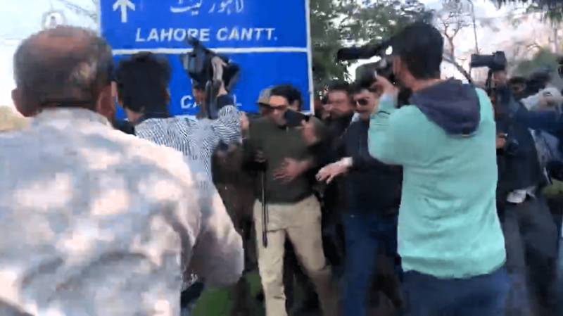 PTI's Salman Akram Raja Arrested During Protests In Lahore