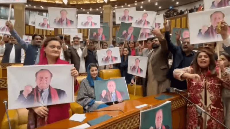 Maryam Nawaz Makes Parliamentary Debut As Punjab's MPAs Take Oath