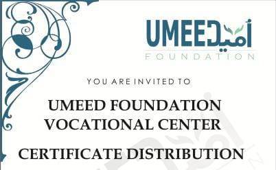 First Batch Of Students To Graduate From Umeed Vocational Training Centre