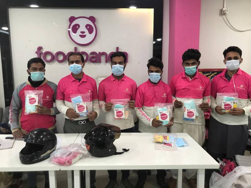 Foodpanda Distributes Safety Kits Among Its Delivery Riders In Punjab
