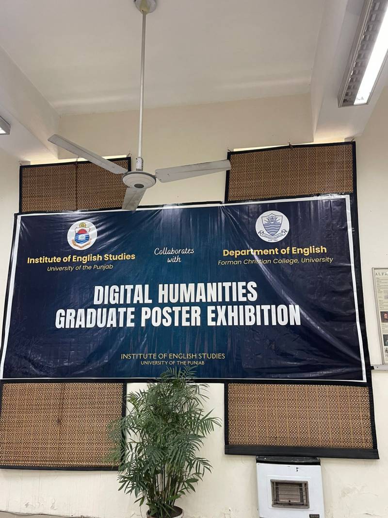 Pakistan’s First Digital Humanities Poster Exhibition