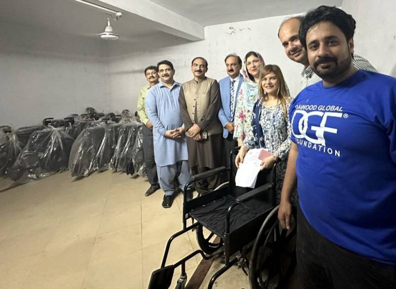 DGF Distributes 155 Wheelchairs in Southern Punjab