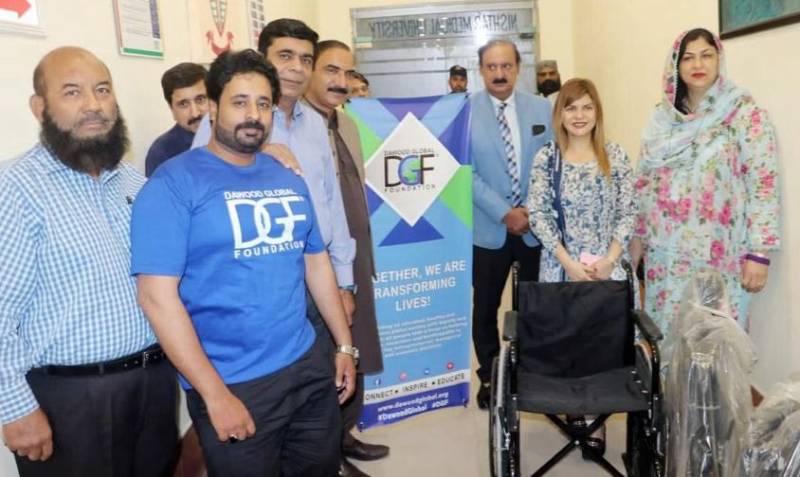 DGF Distributes 155 Wheelchairs in Southern Punjab