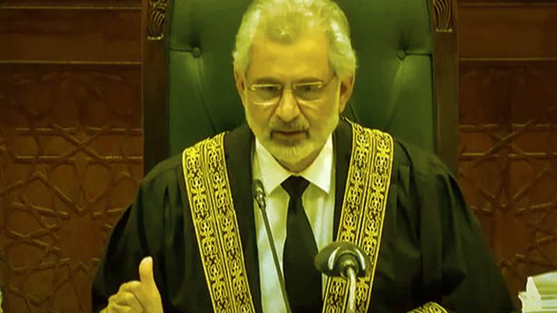 Presidential Ordinance Is An Insult To Parliament: CJP Isa