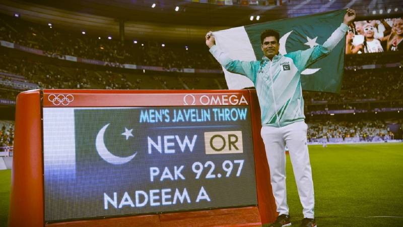 Arshad Nadeem Creates New Javelin Record To End Pakistan's Olympic Gold Wait