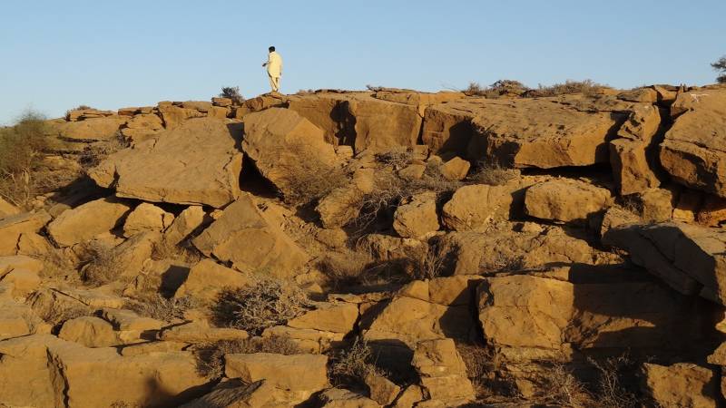 Rock Carvings Of Hadenwari In Karachi’s Gadap