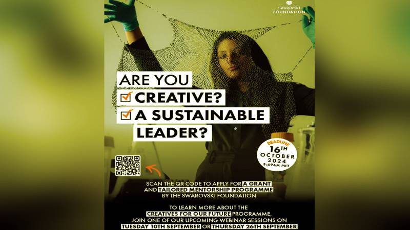 Swarovski Foundation Looking For Creative Pakistani, Global Leaders In Sustainability With €20,000 Grant 