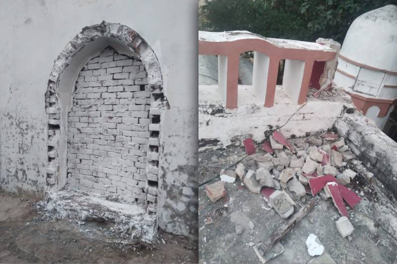 Ahmadi Worship Place Desecrated By Police in Nankana