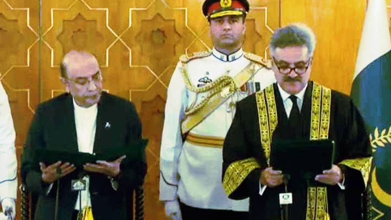 Justice Yahya Afridi Takes Oath As New Chief Justice Of Pakistan