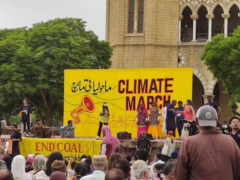 Marching For Climate Justice In Karachi