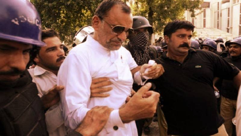 PTI Leader Azam Swati Rearrested Outside Attock Jail