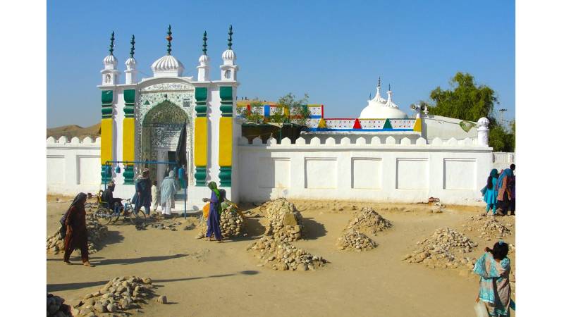 The Shrine Of Shah Godrio Abro In Sindh’s Mountainous Region