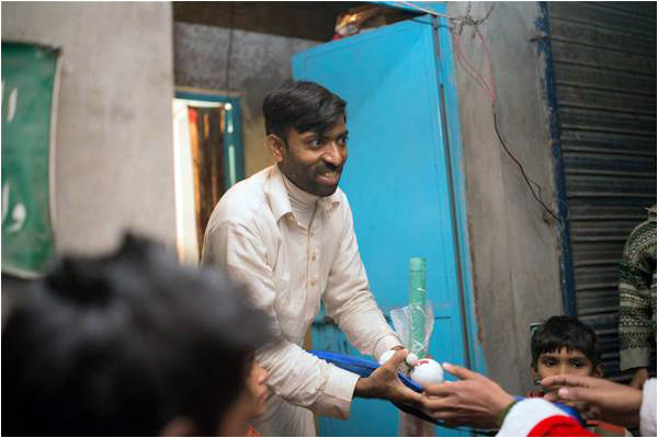 The Christian community in Pakistan doesn't often get a reason to smile