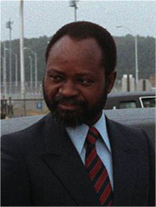 Samora Machel, President and revolutionary leader of Mozambique