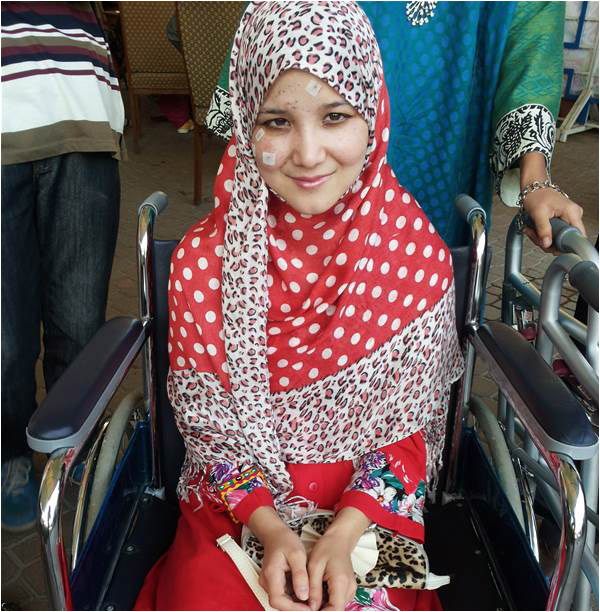 Hazara bomb blast survivor, Mehrin Kausar