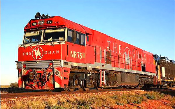 Ghan, the Australian train that takes its name from the 'Afghans'