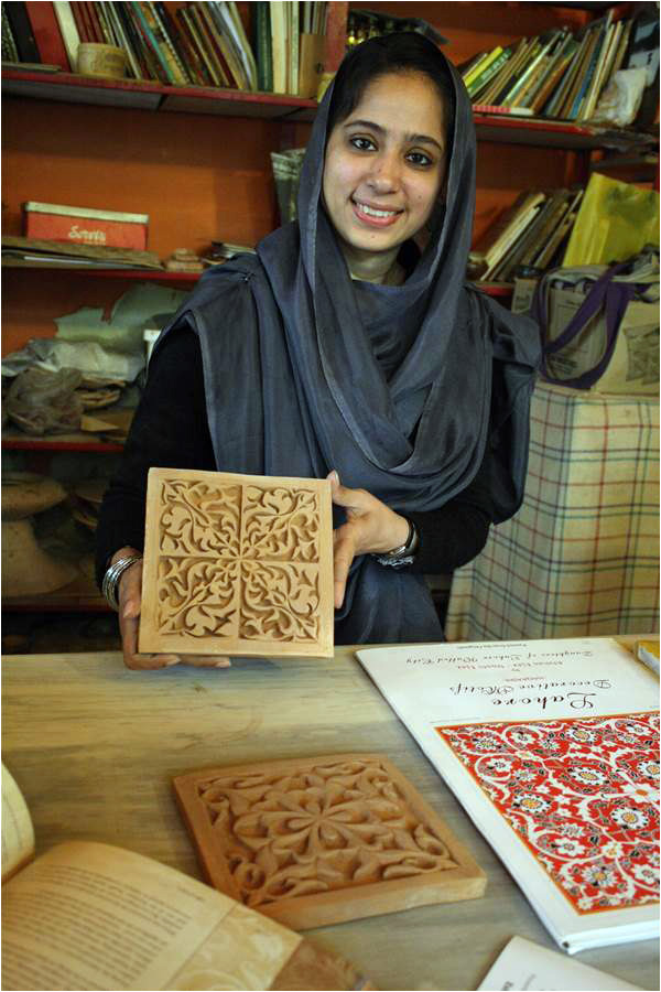 Traditional art tiles in clay