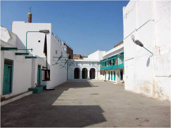 Nisar Haveli's courtyard