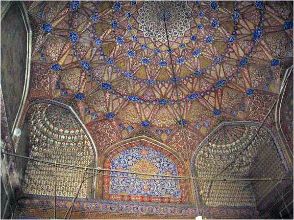 Begum Shahi Mosque Interior