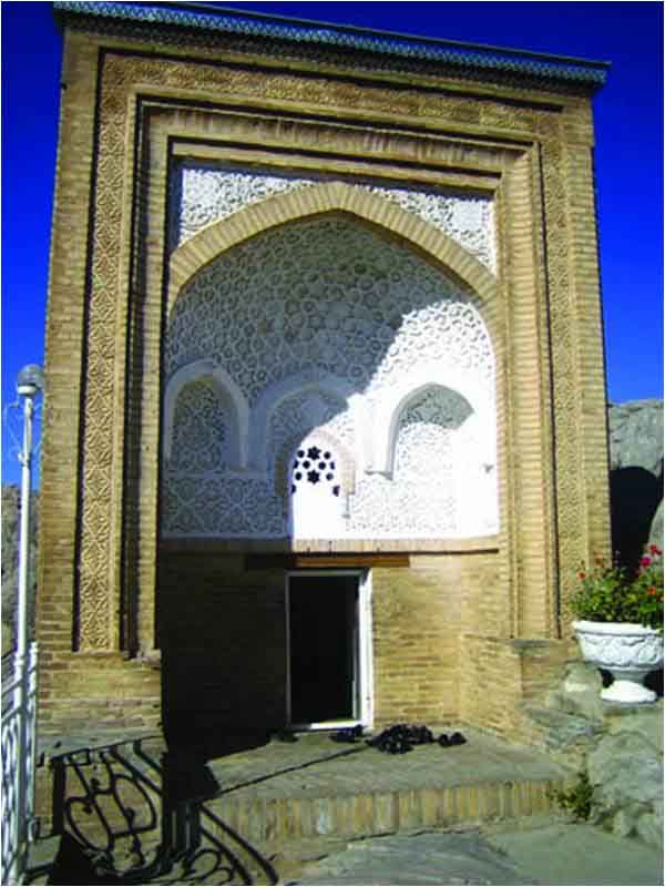 Zaheer-ud-Din Babar's mosque in Osh, Kyrgyzstan