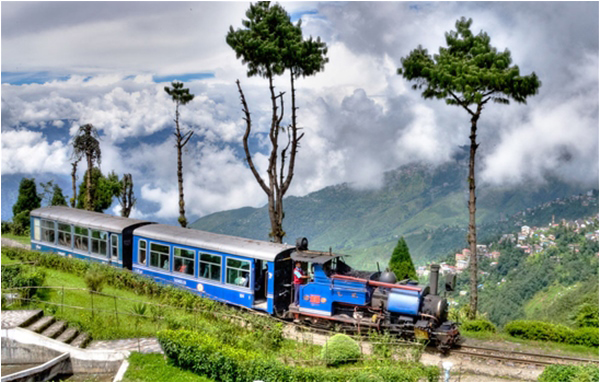 The Darjeeling toy train built to carry British children of the Raj