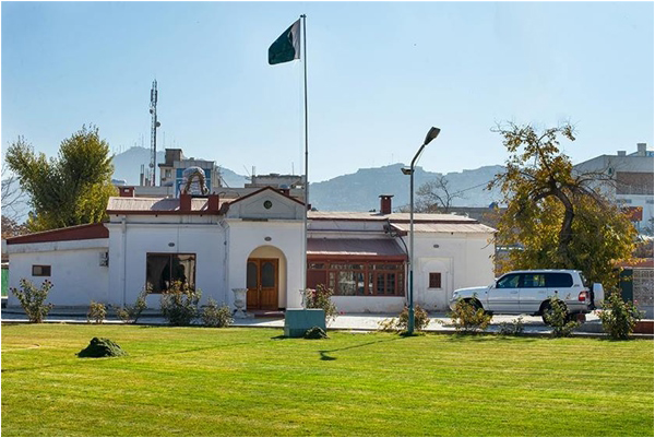 The Pakistani embassy in Kabul