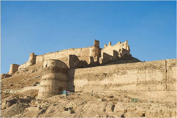 The remains of the 5th century Baala Hisaar Fort
