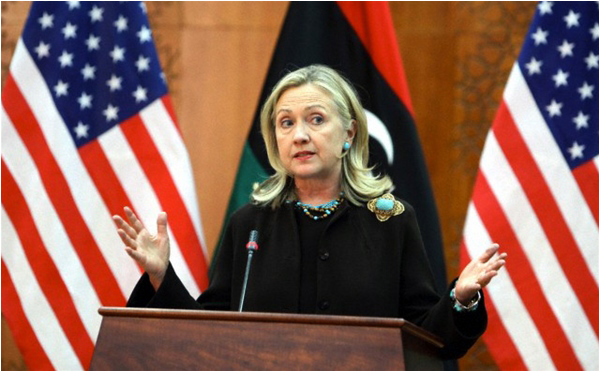 Hillary Clinton in Tripoli