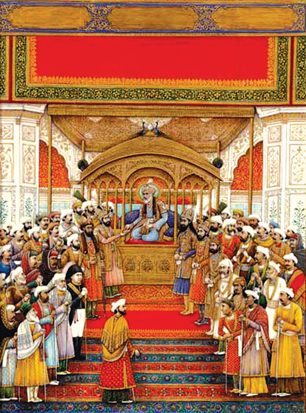 Sir David Ochterlony in the Court of Akbar II in Delhi
