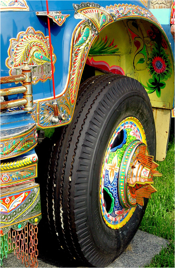 Painted wheel