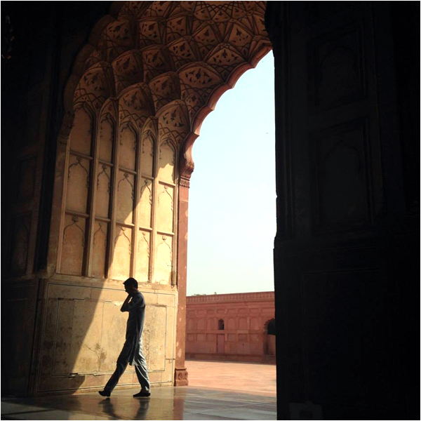 Badshahi Mosque – afternoon shadows