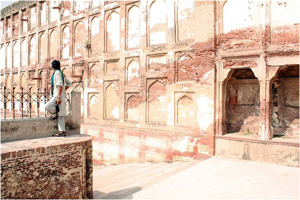 Lahore Fort – entrance to the women's enclosure (zenana) 