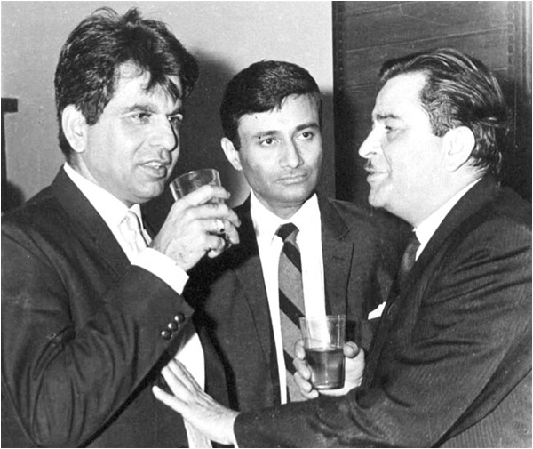 Dilip, Dev Anand and Raj Kapoor