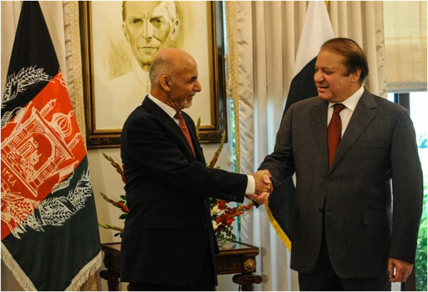 Nawaz Sharif and Ashraf Ghani meet in Islamabad