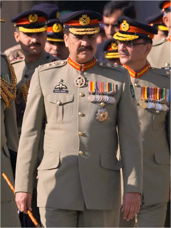 Gen Raheel Sharif has just returned from a visit to the US