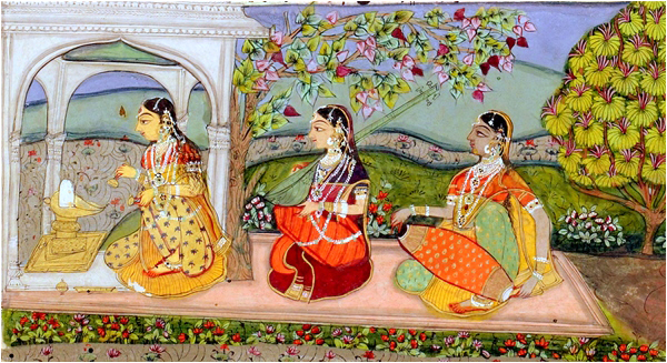 Bhairavi - Raag Mala Painting