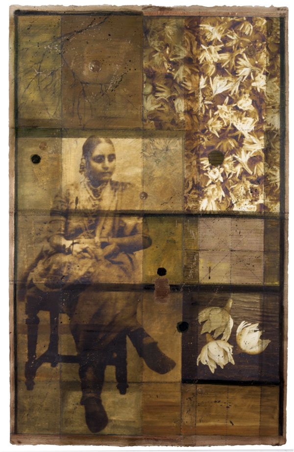 Under the molsri tree 2: The artist's grandmother as a young woman