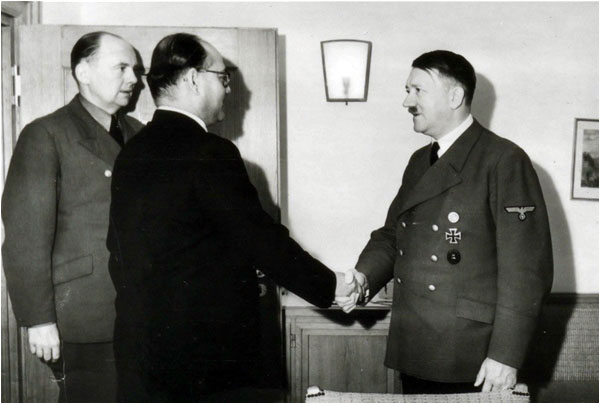 Indian nationalist Subhas Chandra Bose with Adolf Hitler: An unholy alliance