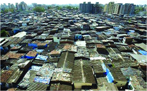 The slums are densifying because people living on the periphery are working class but their work is located in the centre of Karachi