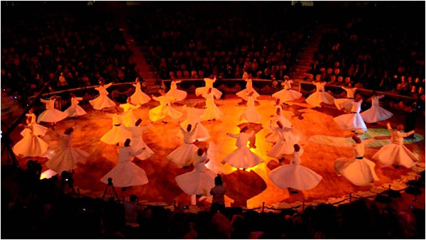Sufi dervishes perform in Konya, Turkey
