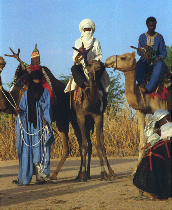 Tauregs in the lower Sahara