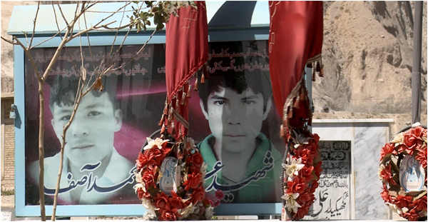A still from the film 'Shaheedo Tum Kahan Ho'